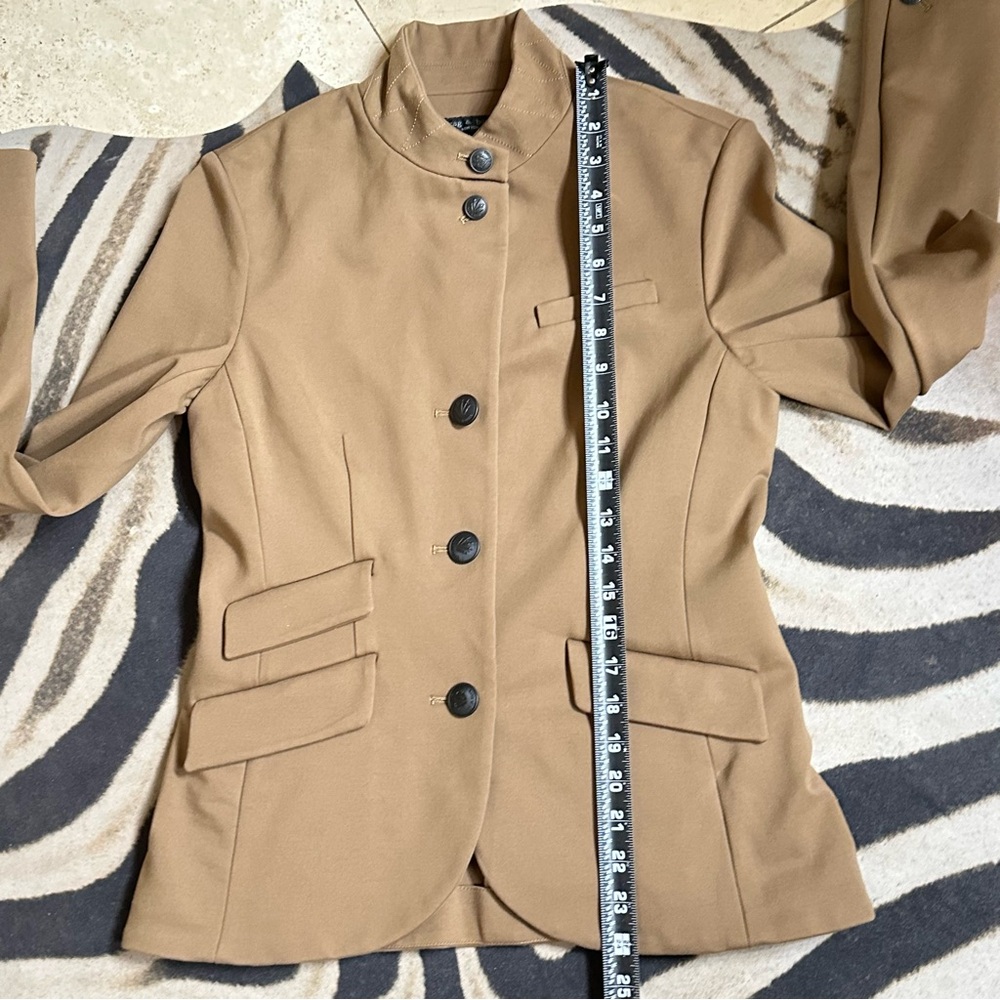 RAG & BONE NWT Tan Button-Up Tailored Jacket Size 6🌸 - Picture 8 of 13